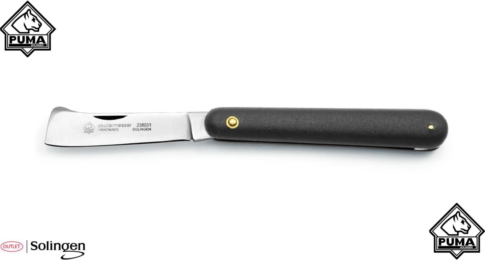 Puma Solingen Pocket Knife, Качествен и фунционален сгъваем нож, подходящ за лозарсво и градинарство, изработен от неръждаема стомана, подходящ е за присаждане и за всички дейности на открито, размер на острието: 6.0 см. / 2 мм, Puma Solingen Pocket Knife